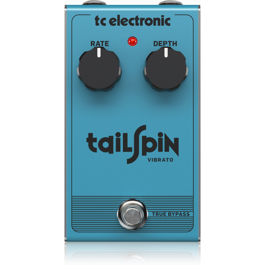 TC Electronic Tailspin Vibrato - Classic True Pitch Vibrato with All-Analog Bucket-Brigade Design