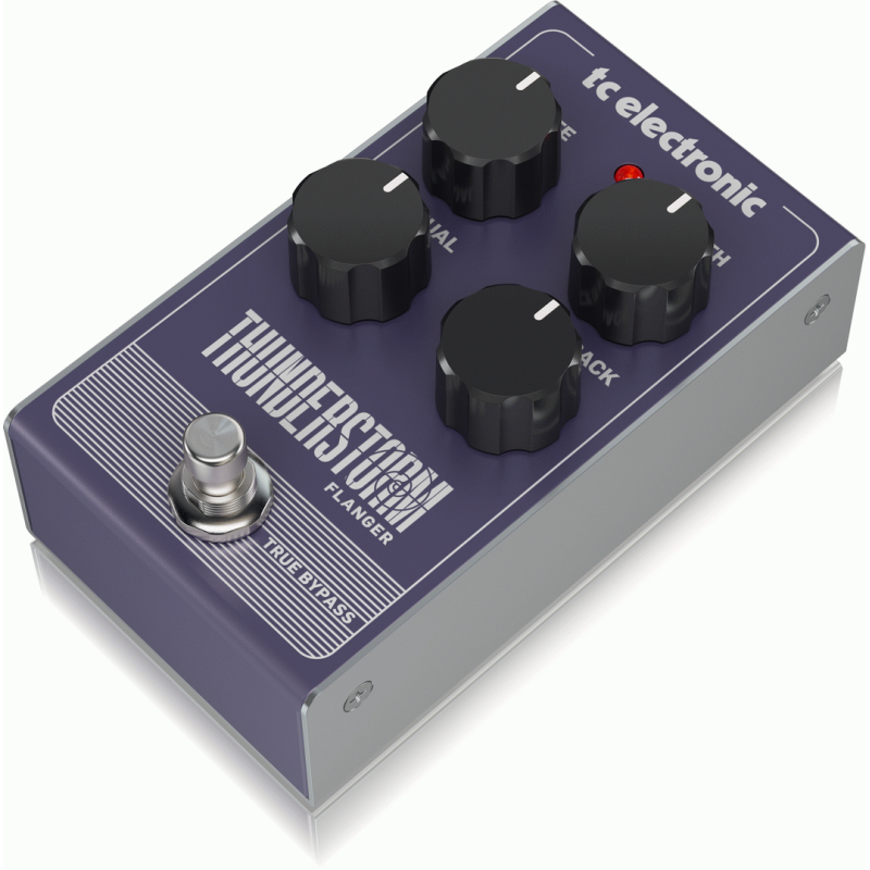 TC Electronic Thunderstorm Flanger Vintage-Style Pedal Analog Bucket-Brigade Circuit — view 3