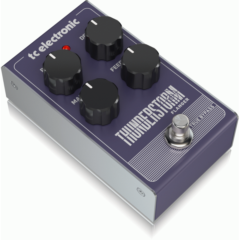 TC Electronic Thunderstorm Flanger Vintage-Style Pedal Analog Bucket-Brigade Circuit — view 2
