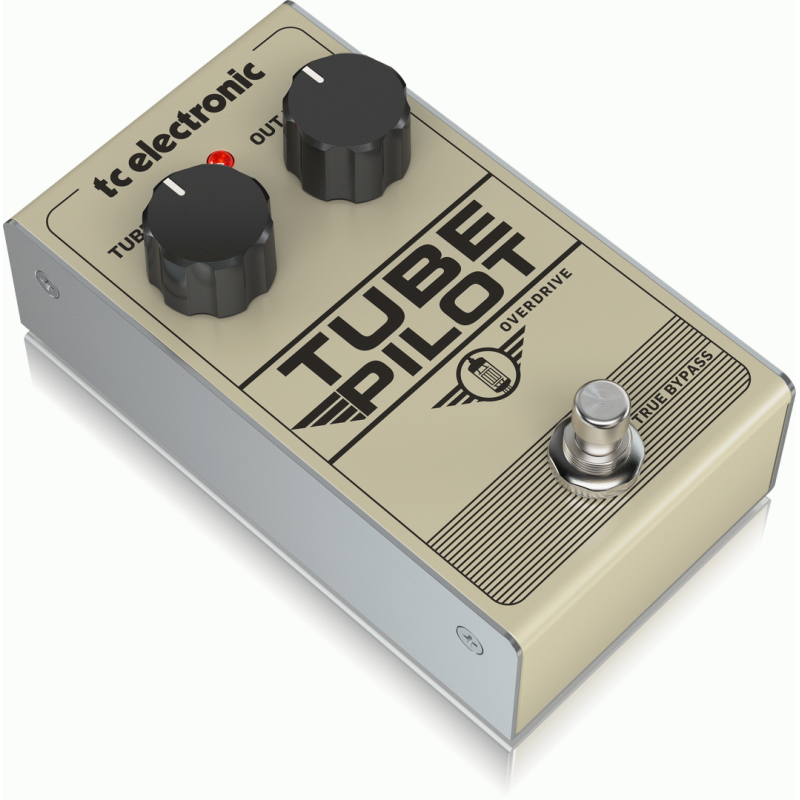 TC Electronic Tube Pilot Overdrive Pedal with 12AX7 Tube — view 2