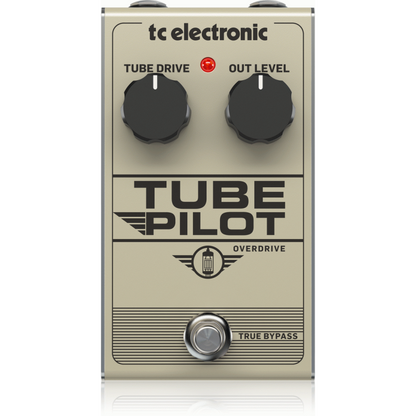 TC Electronic Tube Pilot Overdrive Pedal with 12AX7 Tube