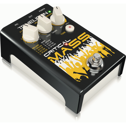 TC Helicon Critical Mass Studio Vocal Stompbox for Large Group Sound Effects — view 2