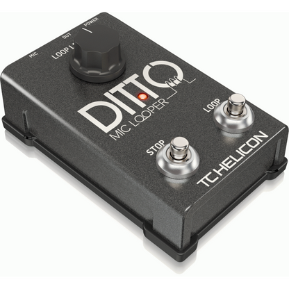 TC Helicon Ditto Mic Looper Vocal and Acoustic Instrument Pedal — view 2