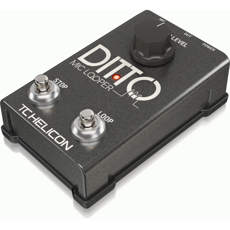 TC Helicon Ditto Mic Looper Vocal and Acoustic Instrument Pedal — view 3