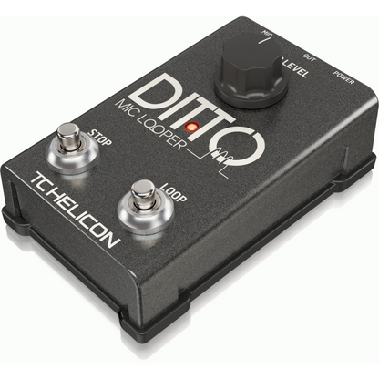 TC Helicon Ditto Mic Looper Vocal and Acoustic Instrument Pedal — view 3