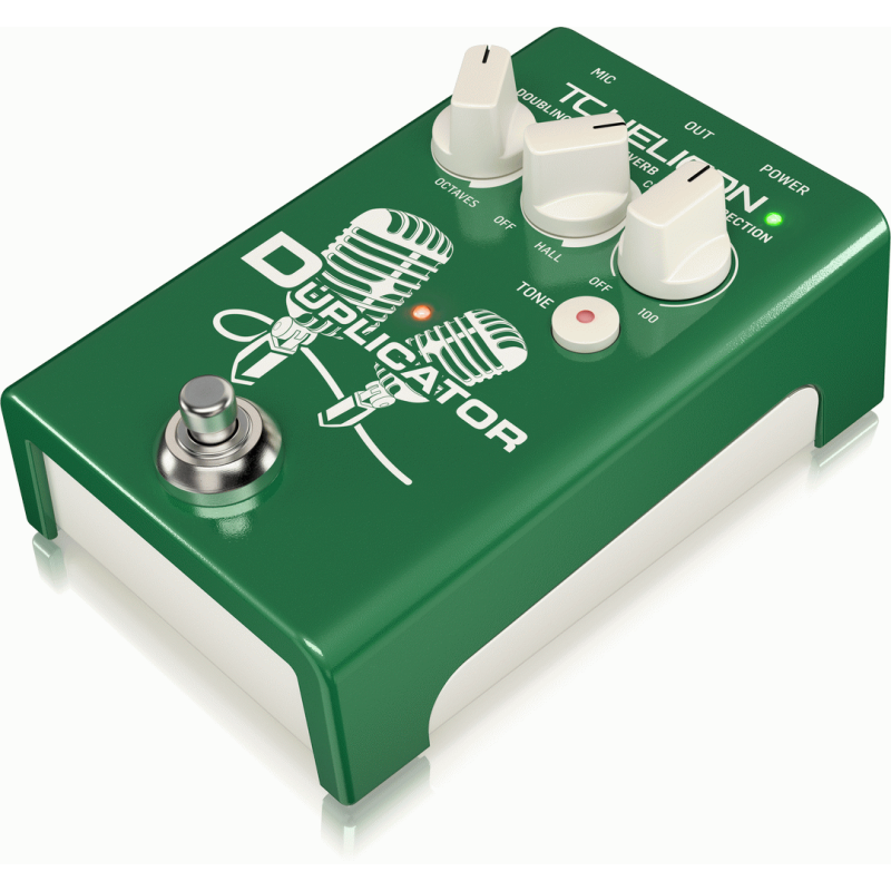 TC Helicon Duplicator Vocal Effects Stompbox with Doubling, Reverb and Pitch Correction — view 3