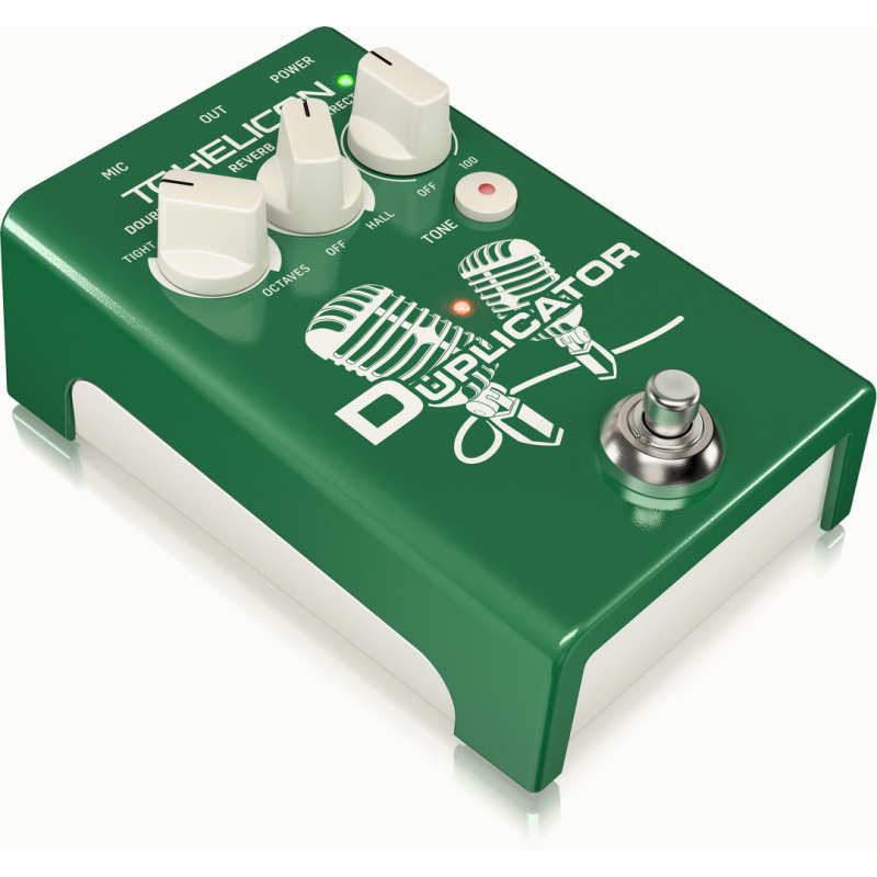 TC Helicon Duplicator Vocal Effects Stompbox with Doubling, Reverb and Pitch Correction — view 2