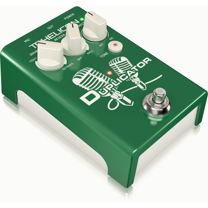 TC Helicon Duplicator Vocal Effects Stompbox with Doubling, Reverb and Pitch Correction — view 2