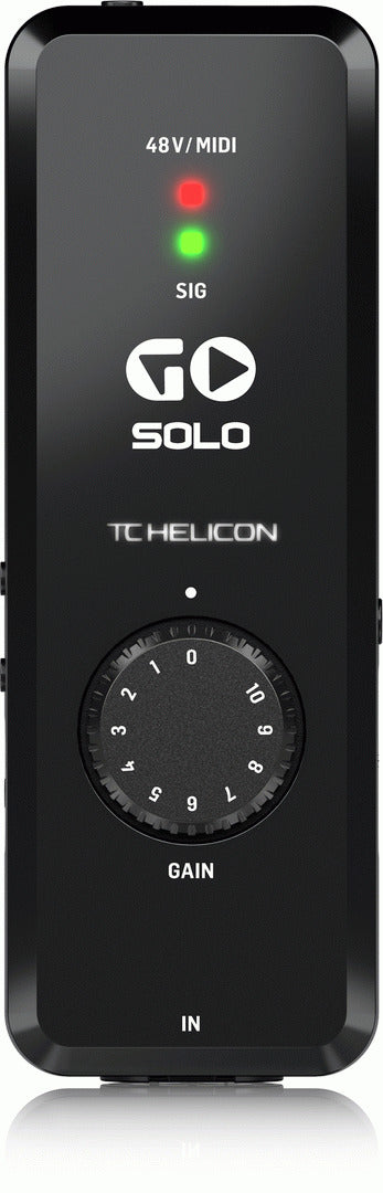TC Helicon Go Solo HD Audio Midi Interface