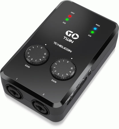TC Helicon Go Twin HD 2-Channel Audio Midi Interface — view 3