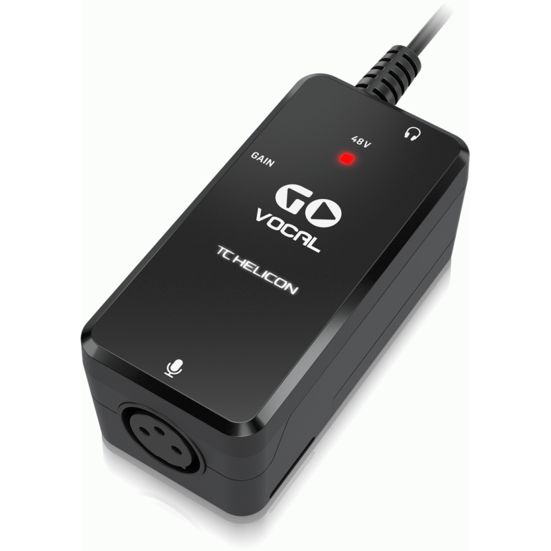 TC Helicon Go Vocal Microphone Preamp for Mobile Devices — view 3