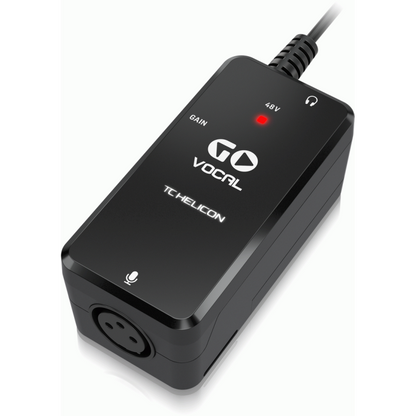 TC Helicon Go Vocal Microphone Preamp for Mobile Devices — view 3