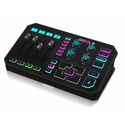 TC Helicon GOXLR Online Broadcaster Platform with 4-Channel Mixer, Motorized Faders, Sound Board and Vocal Effects — view 3