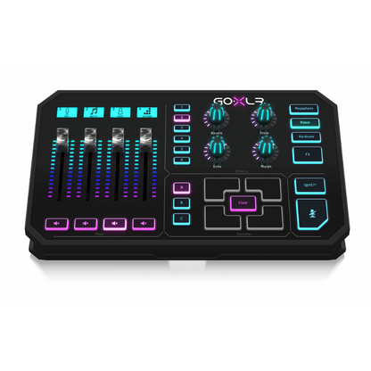 TC Helicon GOXLR Online Broadcaster Platform with 4-Channel Mixer, Motorized Faders, Sound Board and Vocal Effects — view 5