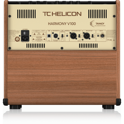 TC Helicon Harmony V100 100W Acoustic Amplifier with Vocal Processing and Looper — view 4