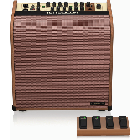TC Helicon Harmony V100 100W Acoustic Amplifier with Vocal Processing and Looper
