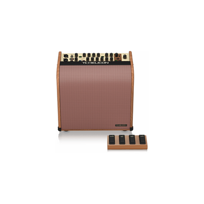 TC Helicon Harmony V60 60W Acoustic Amplifier with Vocal Processing, Looper, Dual Concentric Speaker and Footswitch