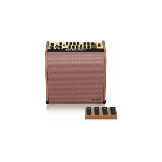 TC Helicon Harmony V60 60W Acoustic Amplifier with Vocal Processing, Looper, Dual Concentric Speaker and Footswitch