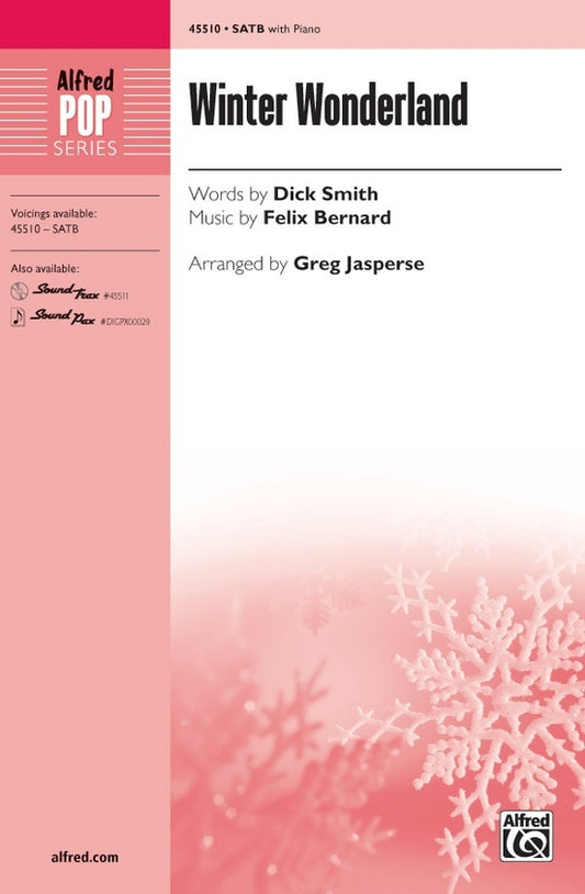 Winter Wonderland SATB Choral Sheet Music