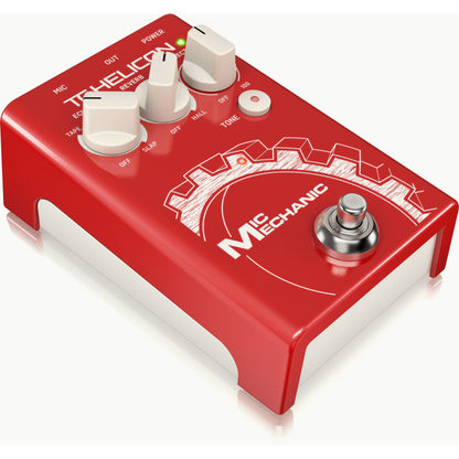 TC Helicon Mic Mechanic 2 Vocal Effects Stompbox with Reverb, Echo, Pitch Correction — view 2