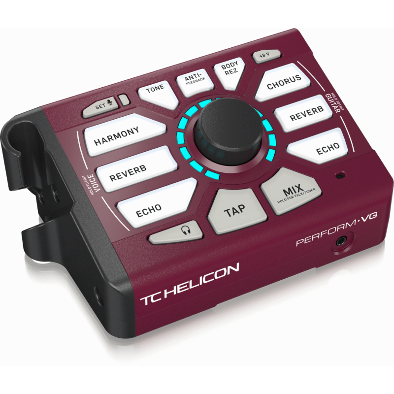 TC Helicon Perform-VG Burgundy Vocal and Acoustic Guitar Processor — view 3
