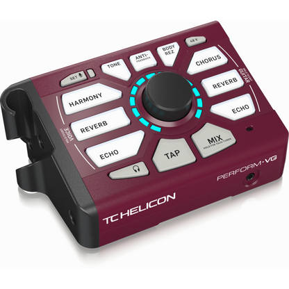 TC Helicon Perform-VG Burgundy Vocal and Acoustic Guitar Processor — view 3