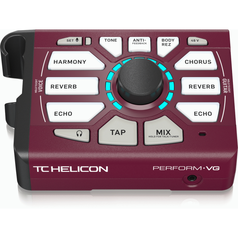 TC Helicon Perform-VG Burgundy Vocal and Acoustic Guitar Processor — view 2
