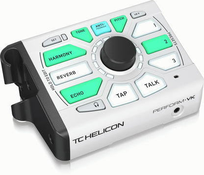TC Helicon Perform-VK Mic Stand Mount Vocal Processor w/ Effects White — view 3