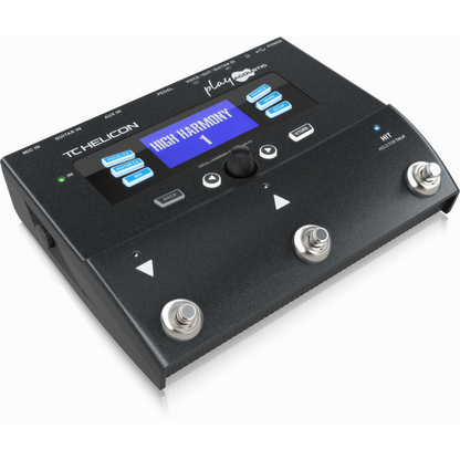 TC Helicon Play Acoustic Vocal Processor Pedal with BodyRez and Looping — view 2