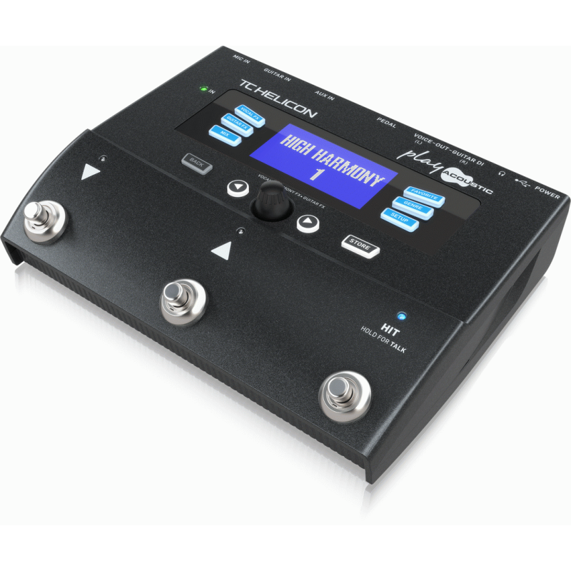 TC Helicon Play Acoustic Vocal Processor Pedal with BodyRez and Looping — view 3