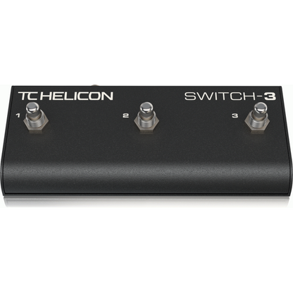 TC Helicon Switch-3 Accessory Footswitch Pedal — view 2
