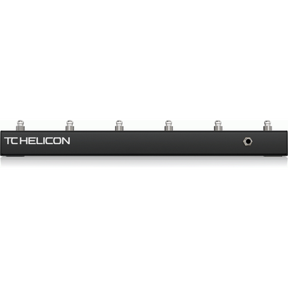 TC Helicon Switch-6 Sturdy 6-Switch Accessory Pedal for Effects Control — view 4