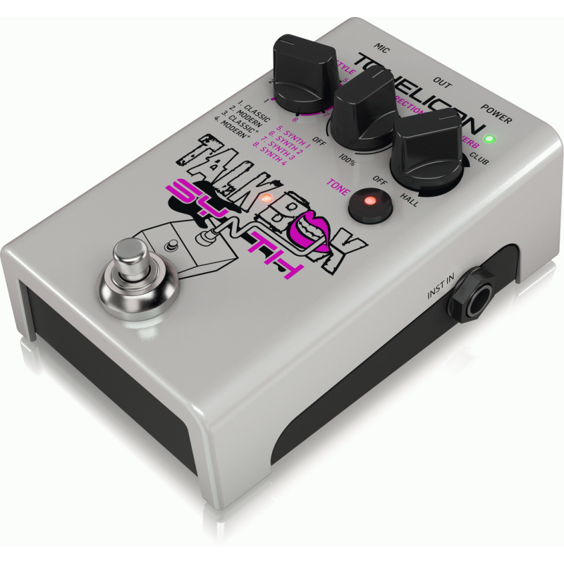 Tc Helicon Talkbox Synth Pedal for Guitar Effects and Vocal Tone Polishing — view 3