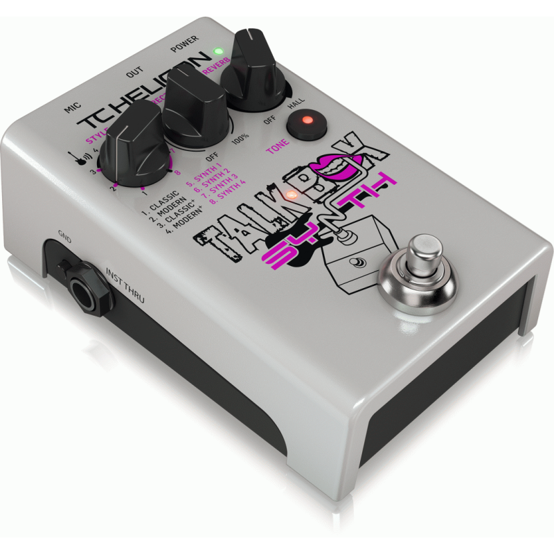Tc Helicon Talkbox Synth Pedal for Guitar Effects and Vocal Tone Polishing — view 2