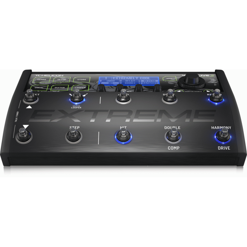 TC Helicon VoiceLive 3 Extreme Vocal and Guitar Effects Pedal with Backing Tracks, Looping, Automation and Audio Recording — view 2