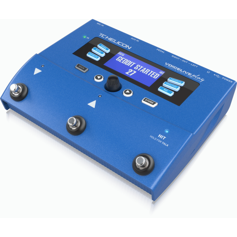 TC Helicon VoiceLive Play 3-Button Vocal Effects Stompbox with Looping — view 3