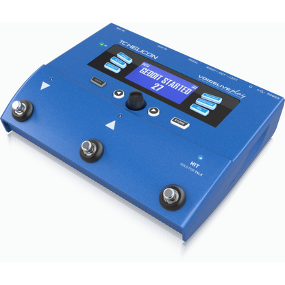TC Helicon VoiceLive Play 3-Button Vocal Effects Stompbox with Looping — view 3