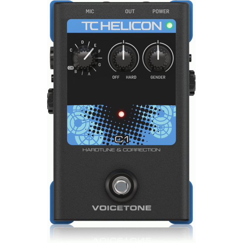 TC Helicon VoiceTone C1 Pitch Correction Stompbox