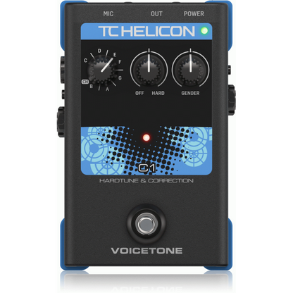 TC Helicon VoiceTone C1 Pitch Correction Stompbox
