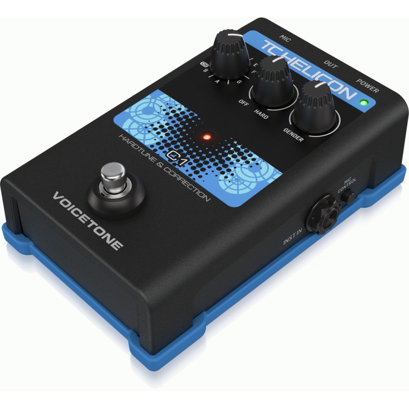 TC Helicon VoiceTone C1 Pitch Correction Stompbox — view 3