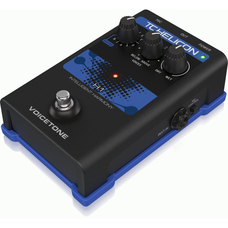 TC Helicon VoiceTone H1 Stompbox for Guitar Controlled Vocal Harmony — view 3