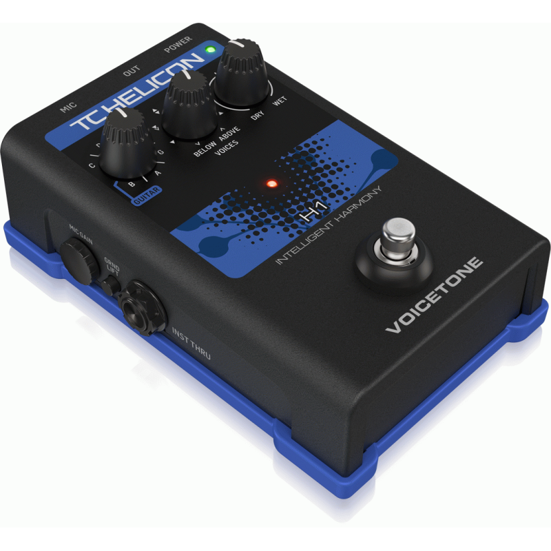 TC Helicon VoiceTone H1 Stompbox for Guitar Controlled Vocal Harmony — view 2