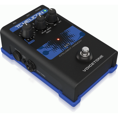 TC Helicon VoiceTone H1 Stompbox for Guitar Controlled Vocal Harmony — view 2