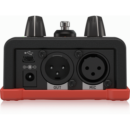 TC Helicon VoiceTone R1 Single-Button Stompbox for Live Vocal Reverb — view 4