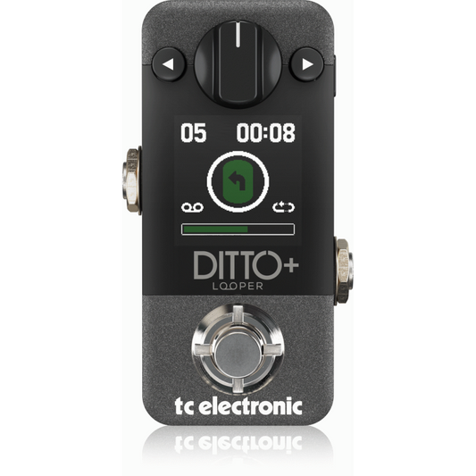 TC Electronic Ditto Plus Looper Pedal - 60-Minute Multi-session