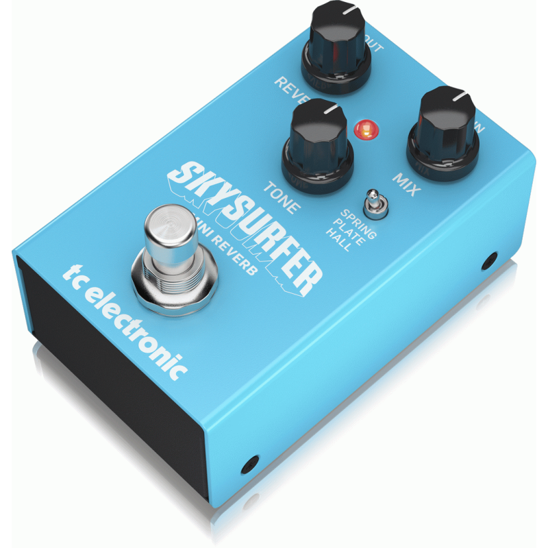 TC Electronic Skysurfer Mini Reverb Pedal - Compact Studio-Quality Reverb with 3 Algorithms — view 3