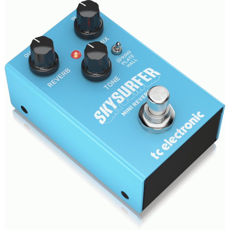 TC Electronic Skysurfer Mini Reverb Pedal - Compact Studio-Quality Reverb with 3 Algorithms — view 2