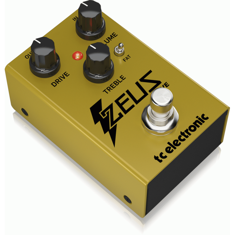 TC Electronic Zeus Drive Overdrive Pedal with FAT Mod Switch and Buffered Bypass — view 2