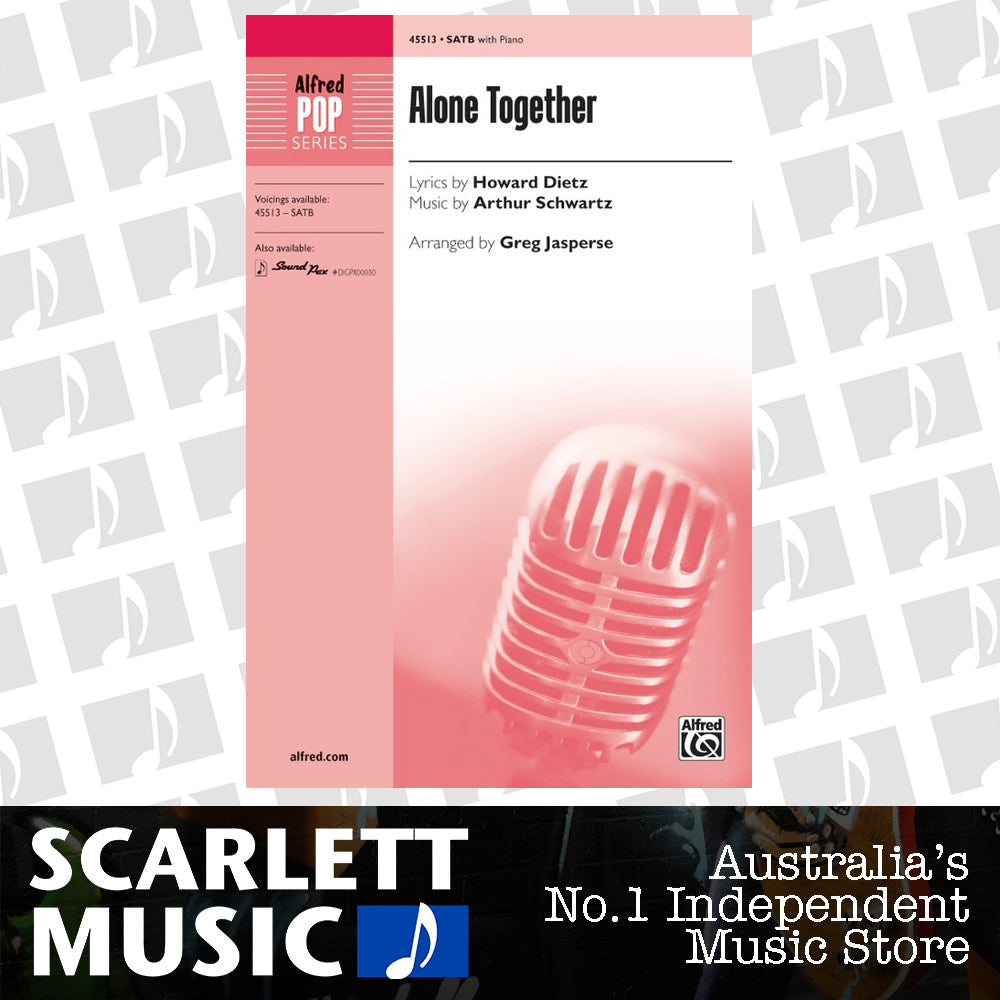 Alone Together SATB Choral Sheet Music — view 2