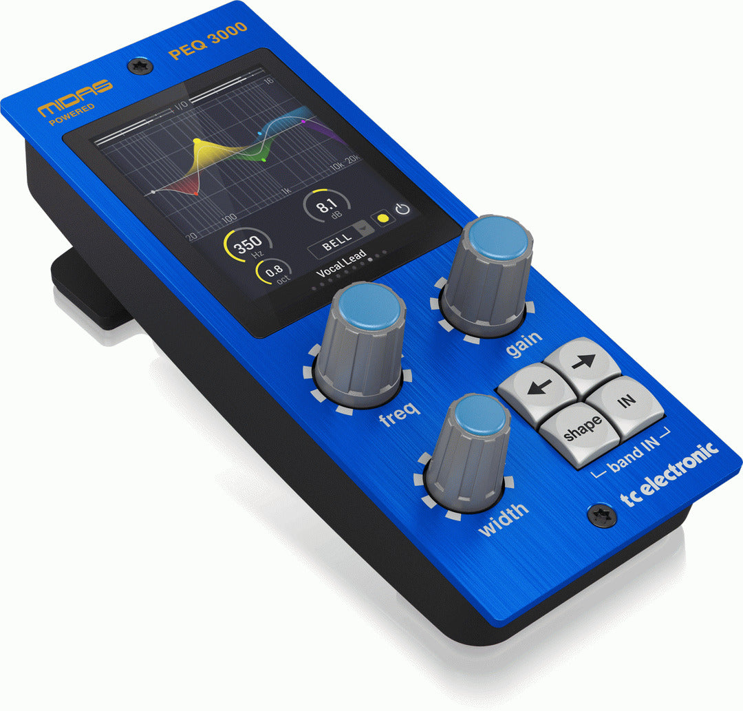 TC Electronic PEQ 3000 -DT Midas-Powered Parametric Channel EQ Plug-In with Analog-Feel Desktop Interface — view 2
